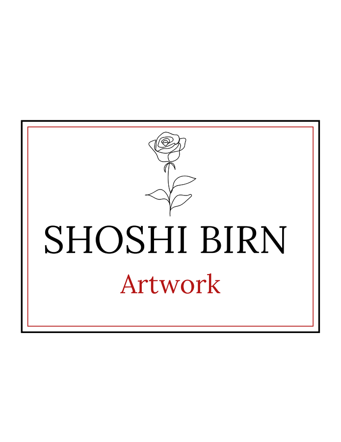 Shoshi Birn Artwork logo — a line-drawn rose